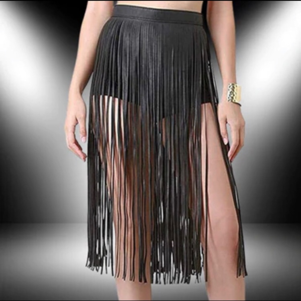 Tassels Fringe  Skirt Belt